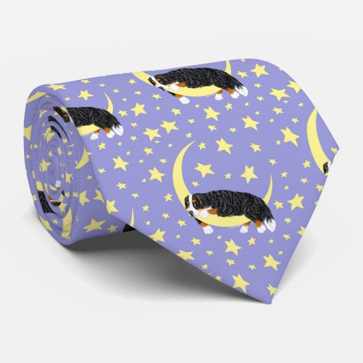 Cravate Bernese Mountain Dog Twinkle (Roulé)