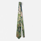 Cravate Berthe Morisot - Tremieres Rose (Devant)