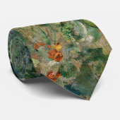 Cravate Berthe Morisot - Tremieres Rose (Roulé)