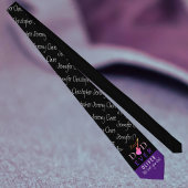 Cravate Best Papa Ever Script mignon Cool Fête des pères m