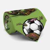 Cravate Bête de soccer (Roulé)