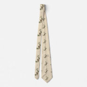 Cravate Bewick's Wren de Audubon's Birds of America (Dos)