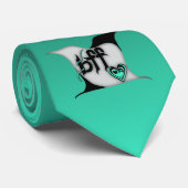 Cravate bff ~ tourterelles (Roulé)