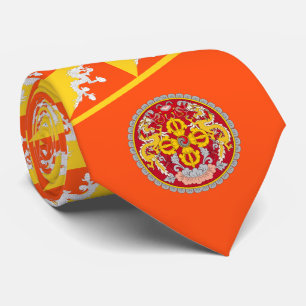 Cravate Bhoutan: Un drapeau et un emblème national