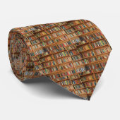 Cravate Bibliothèque de fond (Roulé)