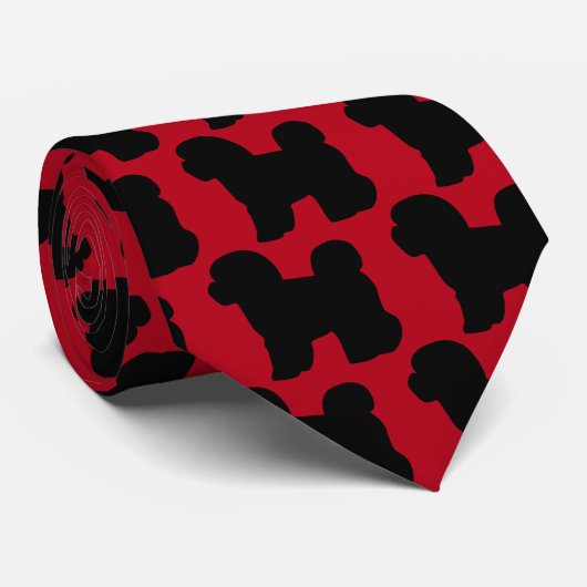 Cravate Bichon Frise (Roulé)