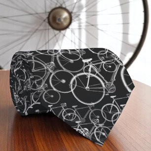 Cravate Bicycle . Pedal Pattern for suit