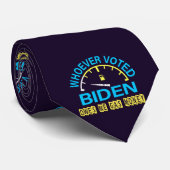 Cravate Biden Anti Celui Qui A Voté Me Doit De L'Argent Ga (Roulé)