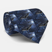 Cravate "Bienvenue à mon cauchemar" Bat Gifts (Roulé)