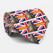 Cravate Big Ben - Londres - Angleterre (Roulé)
