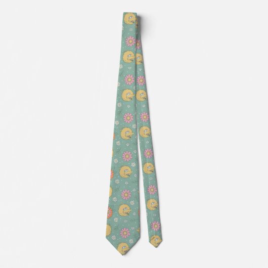 Cravate Big Bird | Good Vibes Floral Pattern (Devant)
