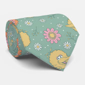 Cravate Big Bird | Good Vibes Floral Pattern (Roulé)