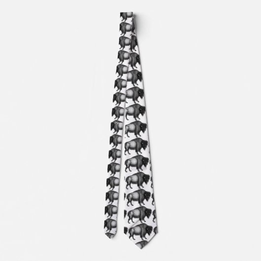 Cravate Big Bison Buffalo Thunder-Cove (Dos)