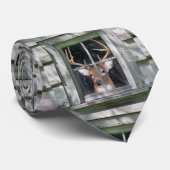 Cravate Big Buck dans la fenêtre cabine (Roulé)