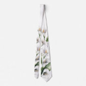 Cravate Big calla lilies (Dos)