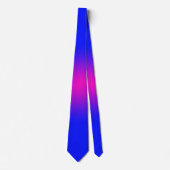 Cravate Big Day pour le Motif Blue et Magenta Ombre (Devant)