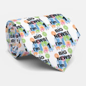 Cravate Big News Circus 1er Anniversaire T-shirts et cadea (Roulé)