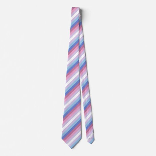 Cravate Bigender Flag (Devant)