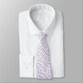 Cravate Bigender Pride Stars Rose Bleu Lavande (Attaché)