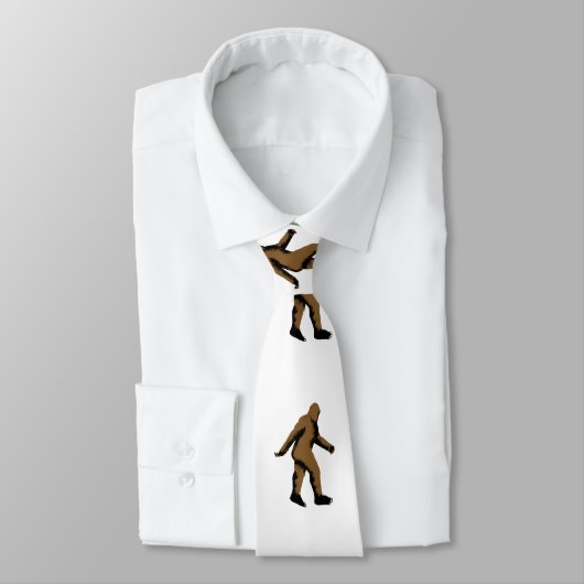 Cravate Bigfoot Sasquatch (Attaché)