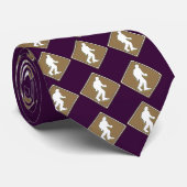 Cravate Bigfoot VIP bariolé (Roulé)