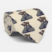 Cravate Bighorn Sheep American West Wildlife (Roulé)