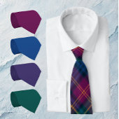 Cravate Bijoux Tone Vin