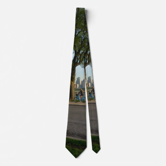 Cravate Bike Ride Down Solidarity Neck Tie (Devant)