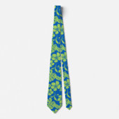 CRAVATE BIKINI ROSE (BLEU/VERT) (Devant)