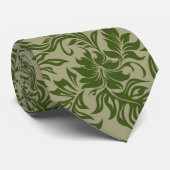 Cravate Bilatéral hawaïen de ketmie de Waikiki imprimé (Roulé)