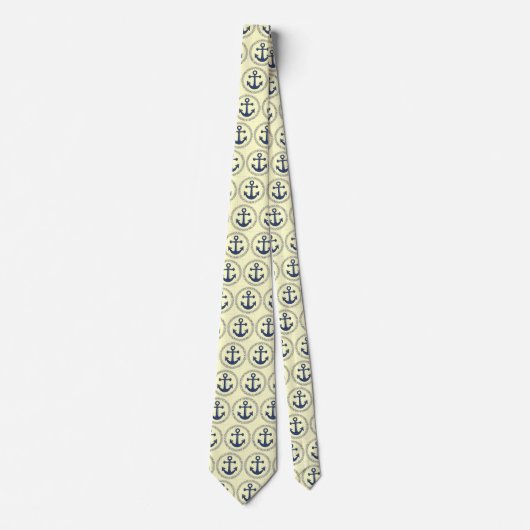 Cravate Bilatéral modelé par Ancre classique (Devant)