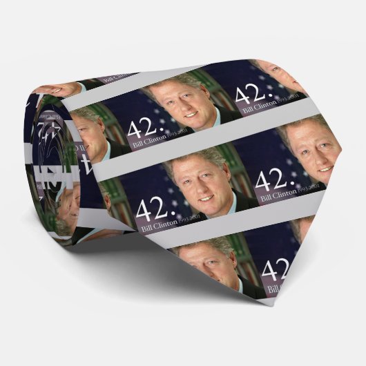 Cravate Bill Clinton (Roulé)