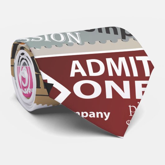 Cravate Billet cinéma (Roulé)