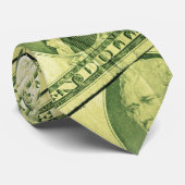 Cravate Bills en dollars américains| Bonne caisse (Roulé)