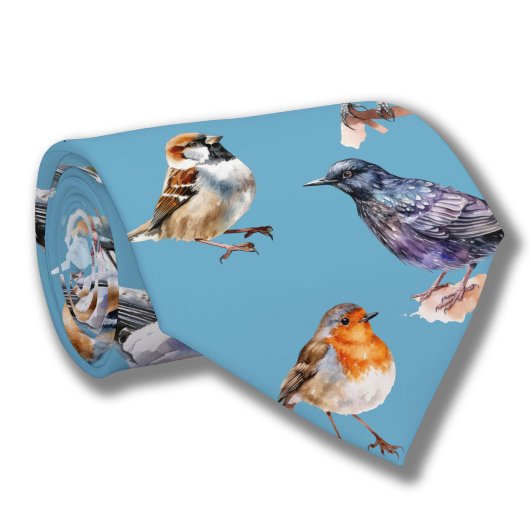 Cravate Bird Nerd, Birdwatcher, twitcher, birder