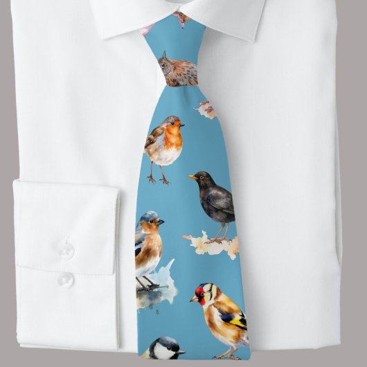 Cravate Bird Nerd, Birdwatcher, twitcher, birder