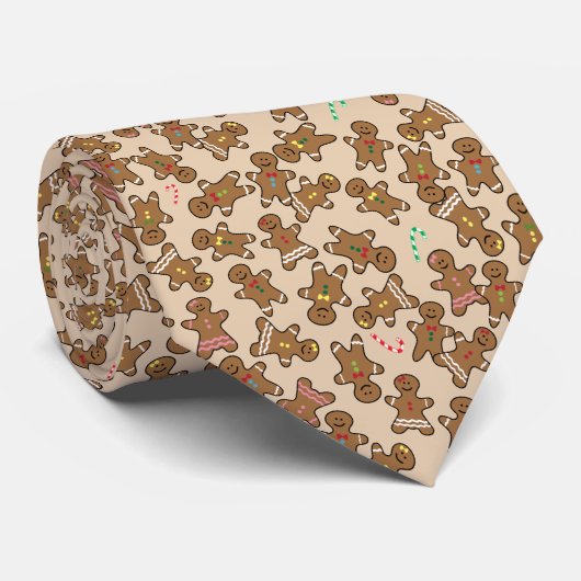 Cravate Biscuits mignons de bonhommes en pain d'épice de (Roulé)