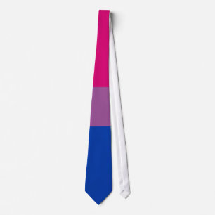 Cravate Bisexual pride