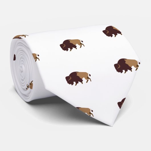 Cravate Bison de Buffalo (Roulé)