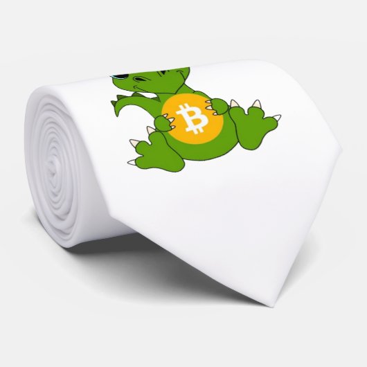 Cravate bit pièce dino (Roulé)