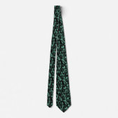 Cravate Black and teal (Dos)
