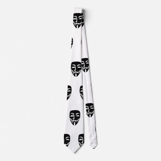 Cravate Black Anonymous (Devant)
