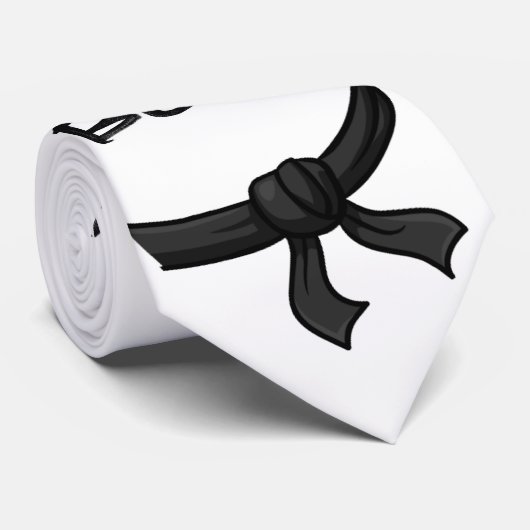 Cravate Black belt (Roulé)