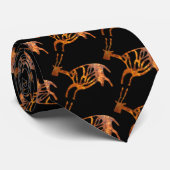 Cravate Black Buck - rouille (Roulé)