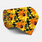 Cravate Black Eyed Susan Flower Photographie (Roulé)