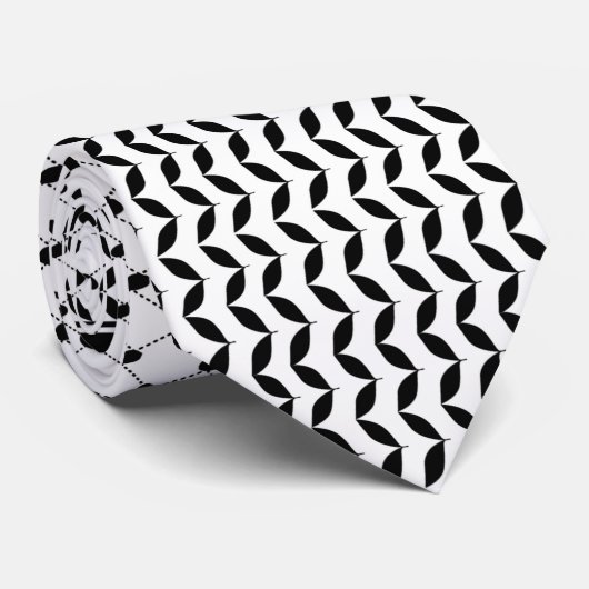 Cravate Black Hatta Keffiyeh (Roulé)