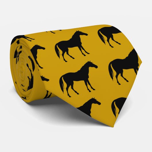 Cravate Black Horse (Roulé)