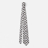 Cravate Black Labrador Retriever Chien mignon Motif (Dos)