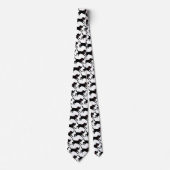 Cravate Black Labrador Retriever Motif Running Chien (Devant)