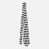 Cravate Black Labrador Retriever Motif Running Chien (Dos)